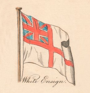 ホワイト・エンサイン、1838 作： Unbekannt