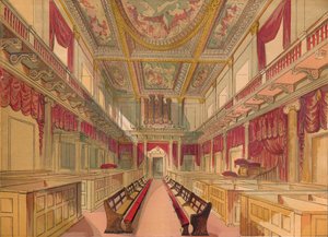 ホワイトホール礼拝堂、c1845、1864 作： Unbekannt