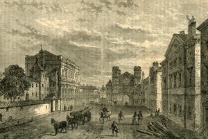 ホワイトホール、ホルバインゲートウェイに向けて、1881年。 作： Unbekannt