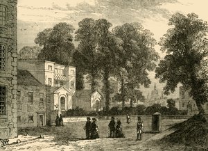 ホワイトホールヤード、1881年。