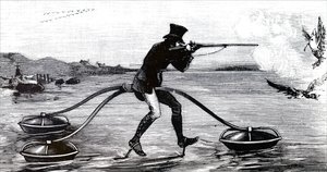 水系のサイクルに乗ったワイルドファウリング 作： Unbekannt