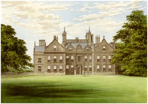 ラウドン伯爵の家、ダービーシャーのウィレスリーホール、c1880 作： Unbekannt