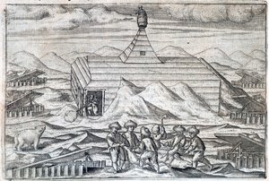 ウィリアム・バレンツの北極探検、1596-1597 1598 作： Unbekannt