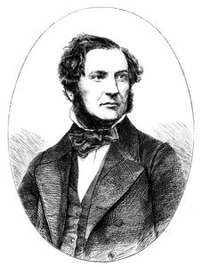 ウィリアム・エワートグラッドストーン、イギリス自由主義政治家、首相、1855年 作： Unbekannt
