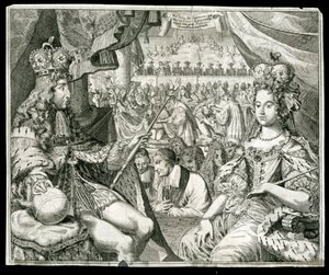 ウィリアム 3 世とメアリー 2 世、グレート ブリテンおよびアイルランドの王と女王、c1689 作： Unbekannt