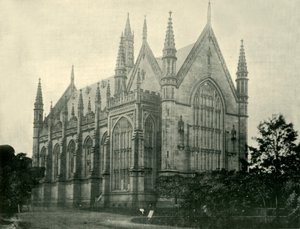 メルボルン大学ウィルソンホール、1901年。