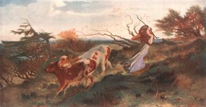 風の風、1863年、c1902。 作： Unbekannt