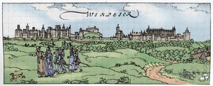 ウィンザー城、1902年。 作： Unbekannt