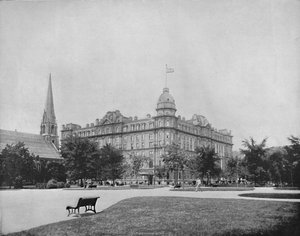 ウィンザーホテル、カナダ、モントリオール、c1897。 作： Unbekannt