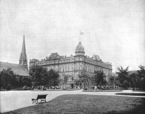 ウィンザーホテル、モントリオール、カナダ、c1900。 作： Unbekannt