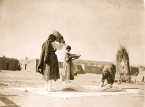 麦刈り風景--サンファン1905（写真 作： Unbekannt