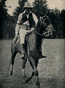 ウィンストンチャーチルプレイングポロ、1920年代、1945。 作： Unbekannt