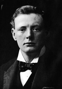 ウィンストンチャーチルが最初に議会に入った頃、c1901、1945 作： Unbekannt