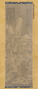 冬の風景、明または清王朝、16 ～ 17 世紀。 作： Unbekannt