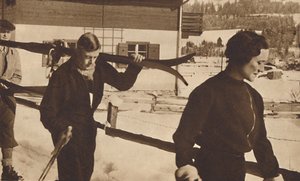 ウィンタースポーツ、オーストリア、1935年、1937年 作： Unbekannt