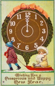 新年が皆様にとって幸多きものとなりますように。 作： Unbekannt