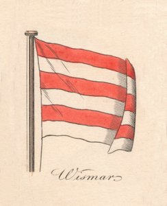 Wismar、1838 作： Unbekannt