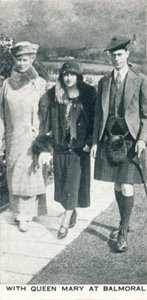 クイーンメアリーとバルモラルで1924年1937年