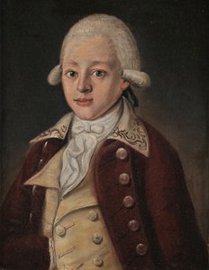 ヴォルフガングアマデウスモーツァルト1756-1791、1770年頃 作： Unbekannt