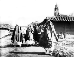 女性、ナムサン、韓国、1900 作： Unbekannt