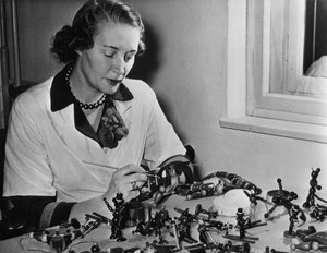 オーストリアのウィーンで完成した木製のおもちゃ、1952年 作： Unbekannt