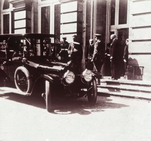 ウッドローウィルソンとアルバート1世、c1914-c1918 作： Unbekannt
