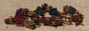 ウールの断片、3世紀。 作： Unbekannt