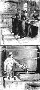 ノーベル爆発物会社の労働者、アーディア、エアシャー、1884 作： Unbekannt