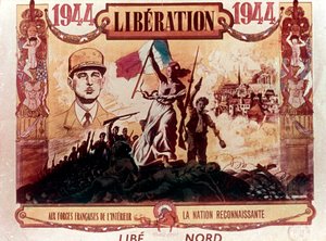 第二次世界大戦：フランスの解放、1944 作： Unbekannt