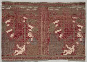 1500年代初頭の教会のパラメーター用の織りストリップ。 作： Unbekannt