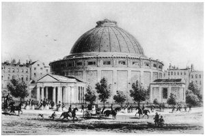 Wylds Globe、レスタースクエア、ロンドン、1851-1862 1907