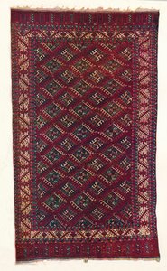Yomut Turkomanカーペット、C1700