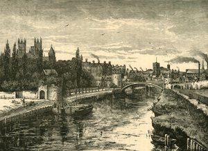 ヨーク、ウーズ作、1898年。 作： Unbekannt