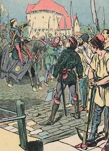 若い王リチャードクエルズザリベリオン、c1907 作： Unbekannt