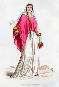 若い女性ガリア、1882年から1884年 作： Unbekannt