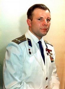ユーリ・ガガーリン、ロシアの宇宙飛行士、1960年代 作： Unbekannt