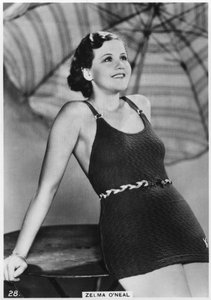 ゼルマ・オニール、アメリカの女優、歌手、ダンサー、c1938