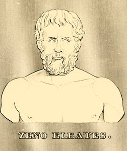 Zeno Eleates、紀元前495〜430年、1830年。 作： Unbekannt
