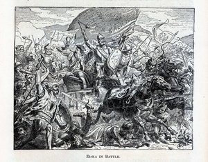 戦闘中のジスカ、1882