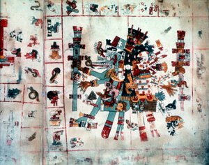 Codex Borgianus、Mixtec、コロンブス以前のメキシコ、c1400の動物型 作： Unbekannt