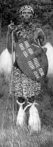 ズールー族の首長、1926年 作： Unbekannt