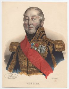エドゥアールアドルフモルティエ1768〜1835年、フランス元帥、1835年