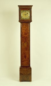 チャールズIIウォールナット長時計、チャールズグレトン（fl.1672-1733） 作： Unbekannt Unbekannt