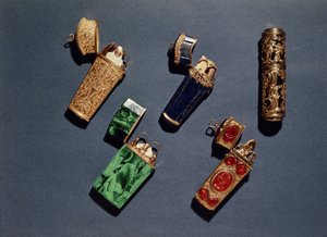 フランス語、英語、ドイツ語のetuiのコレクション 作： Unbekannt Unbekannt