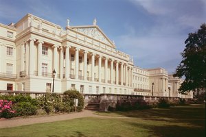 カンバーランドテラス1827-28、ジョンナッシュ（1752-1835）リージェンツパーク、ロンドン、イギリスによって設計