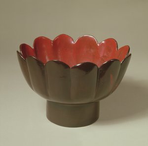 カップ、宋王朝（960-1279）（漆木材）