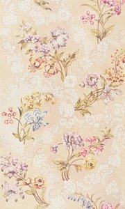 スピタルフィールズシルク用の牡丹、ユリ、バラのある花柄、アンナマリアガースウェイト作（1690-1763）、1744 作： Unbekannt Unbekannt