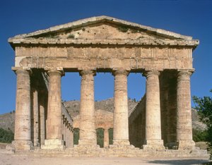ギリシャ神殿、紀元前424〜416年頃（詳細） 作： Unbekannt Unbekannt