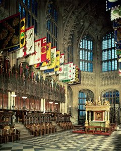 ヘンリーVIIレディチャペル、1503年に開始、英語学校（16世紀）、ウェストミンスター寺院、ロンドン、イギリス