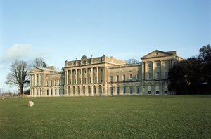 ヘヴニンガムホール、外観の表示、1778年にロバートテイラー1714-88、サフォーク、英国によって建設 作： Unbekannt Unbekannt